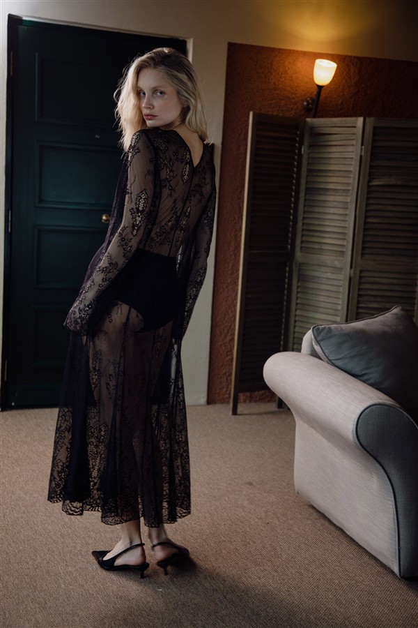 NIDODILEDA RAVEL DRESS BLACK