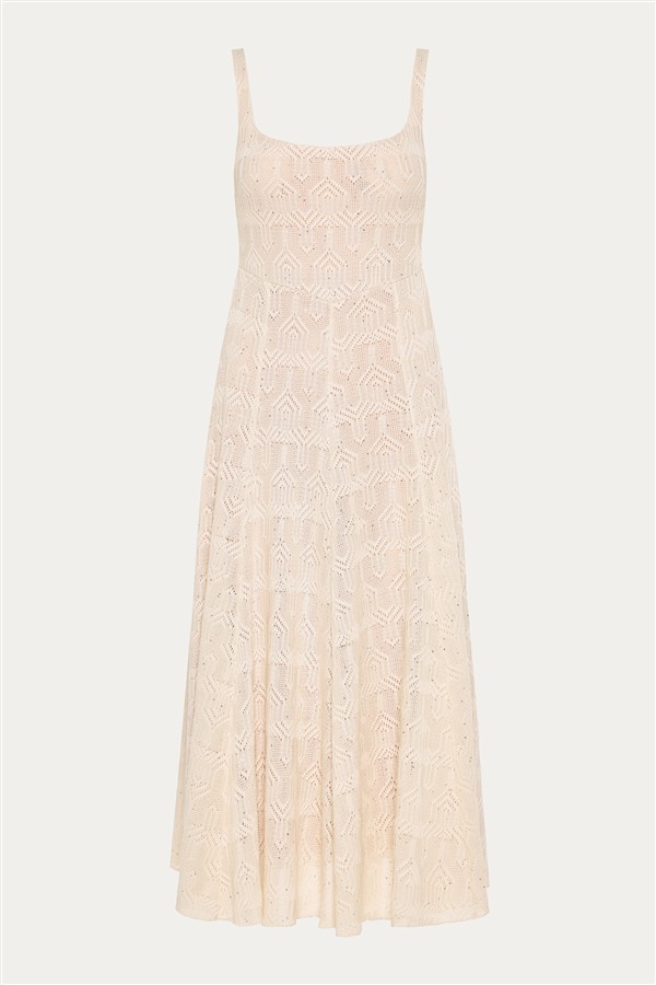 NIDODILEDA REALM DRESS OFF WHITE