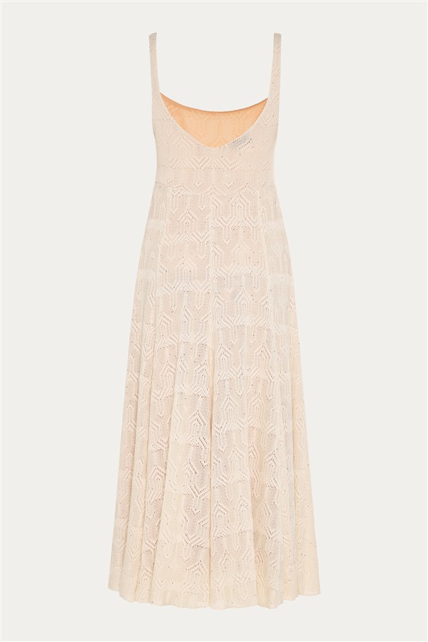 NIDODILEDA REALM DRESS OFF WHITE