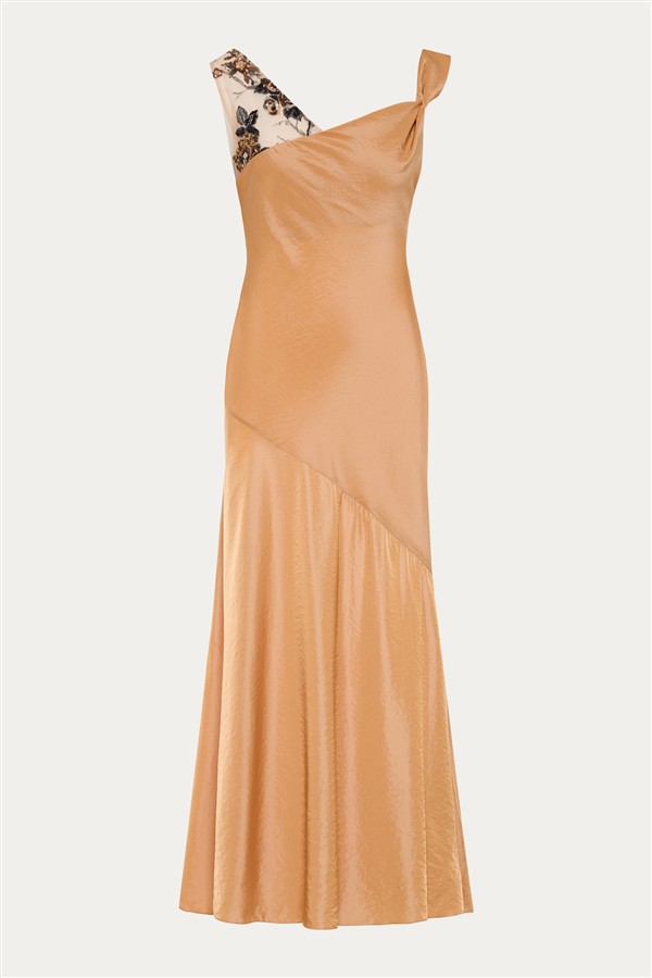 NIDODILEDA RHEA DRESS CHOCOLATE