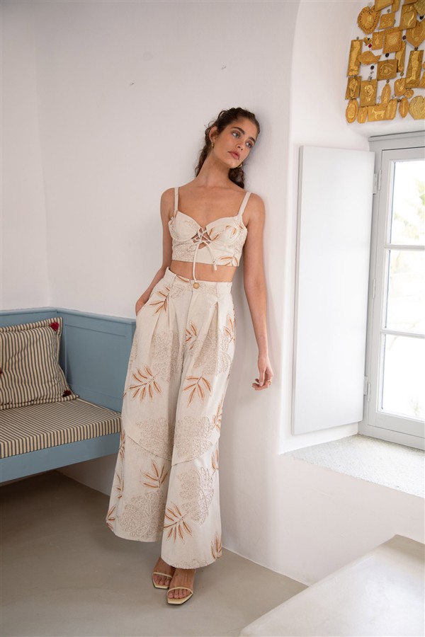NIDODILEDA SEQUENCE BUSTIER BEIGE