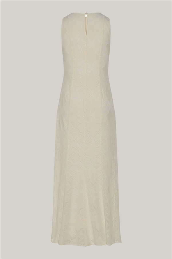 NIDODILEDA SPAN DRESS OFF WHITE