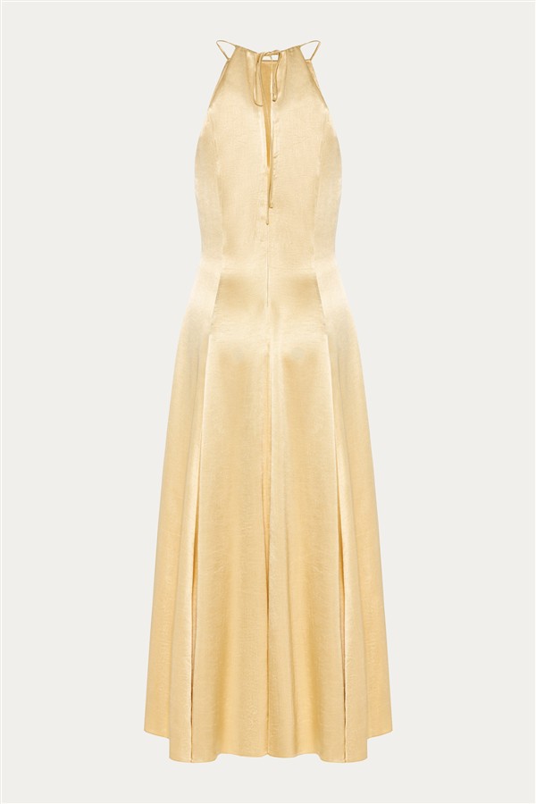 NIDODILEDA STANCE DRESS BUTTER YELLOW