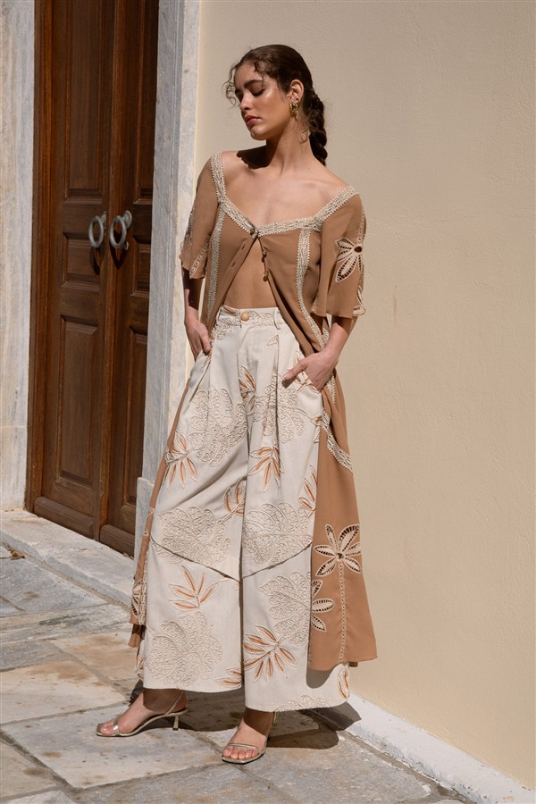 NIDODILEDA STREAM TUNIC NUDE