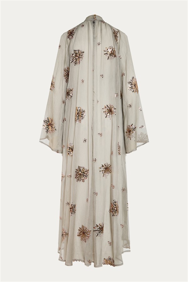 NIDODILEDA TARIYA TOP SLITTED LIGHT GREY
