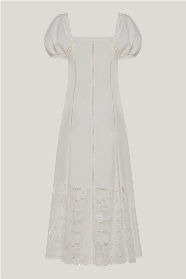 NIDODILEDA TRAIL DRESS OFF WHITE