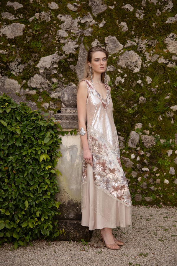 NIDODILEDA TRANSIENT DRESS OFF WHITE