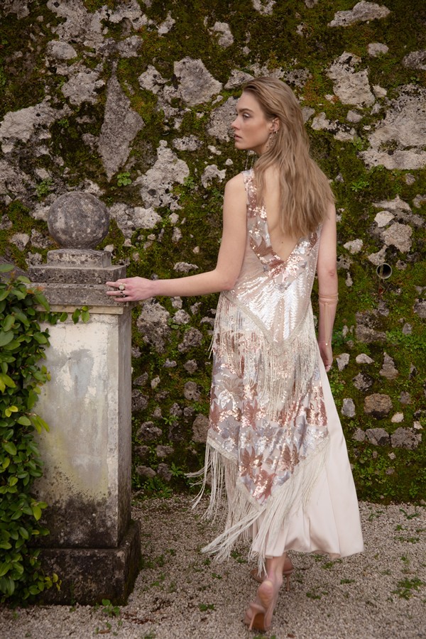 NIDODILEDA TRANSIENT DRESS OFF WHITE