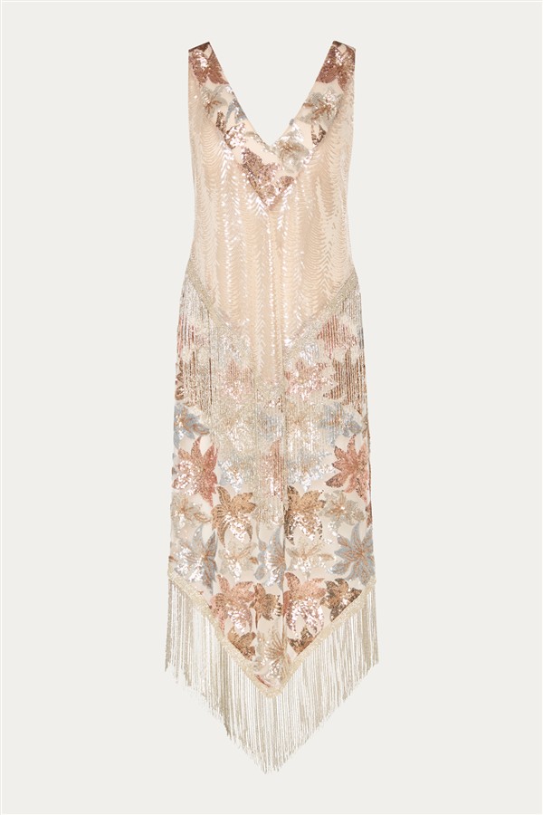 NIDODILEDA TRANSIENT DRESS OFF WHITE