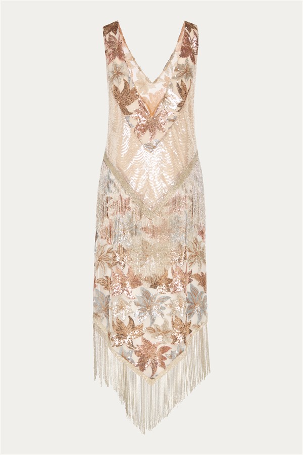NIDODILEDA TRANSIENT DRESS OFF WHITE