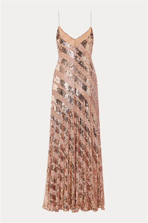 NIDODILEDA UNA DRESS ROSE GOLD