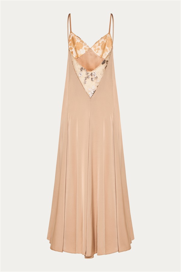 NIDODILEDA UNISON DRESS ROSE GOLD