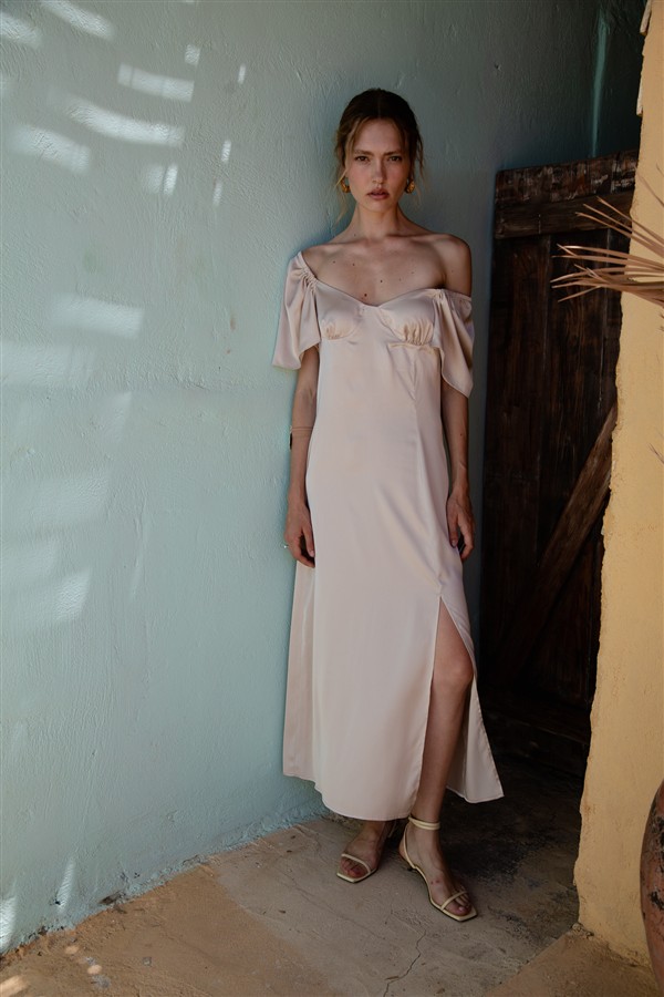 NIDODILEDA VESTIR DRESS NUDE