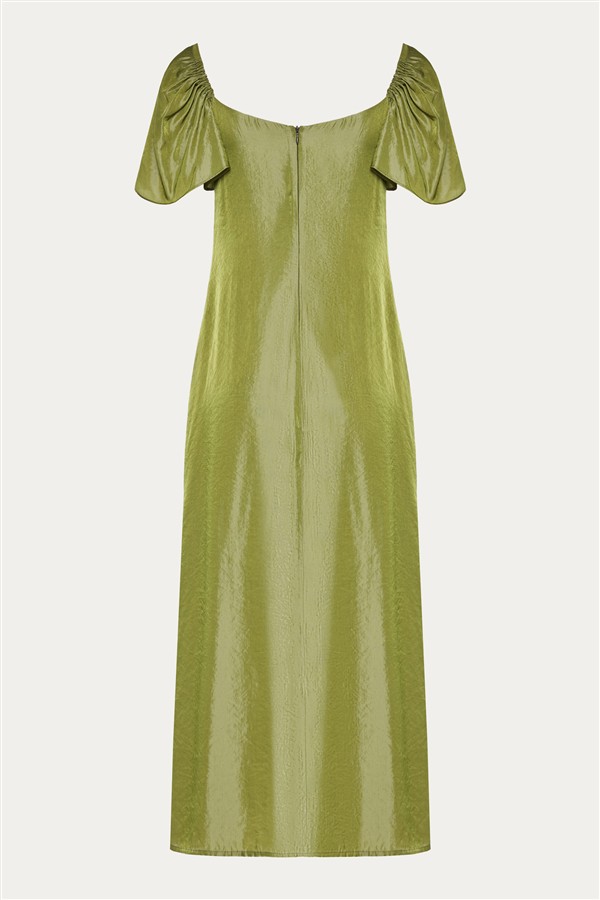 NIDODILEDA VESTIR DRESS OLIVE GREEN