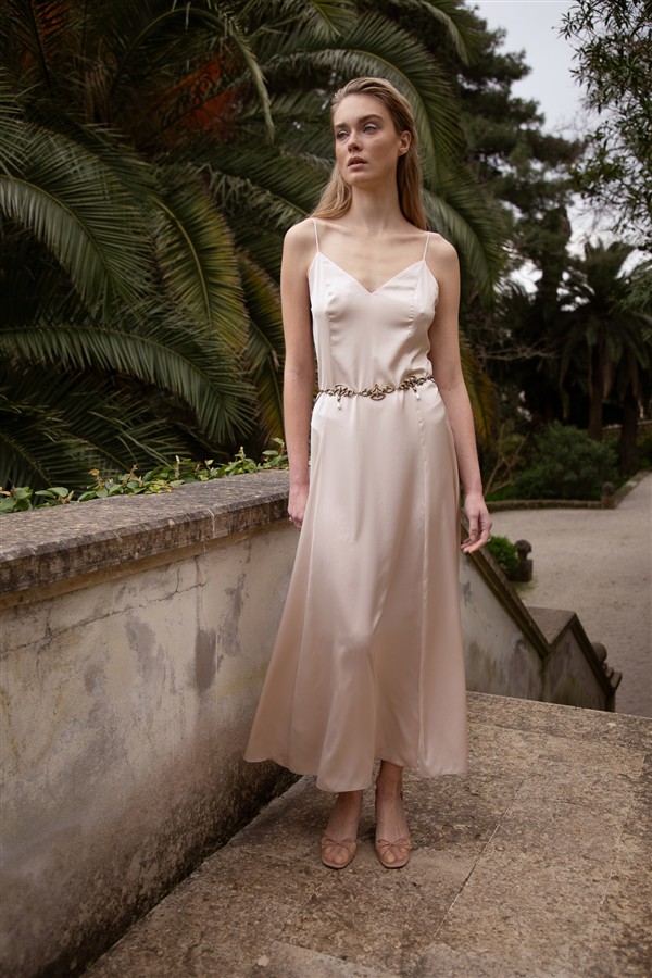 NIDODILEDA VOYAGE DRESS VANILLA