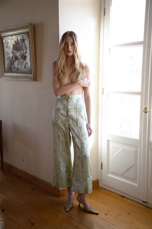 NIDODILEDA WAY PANTS LIGHT GREEN