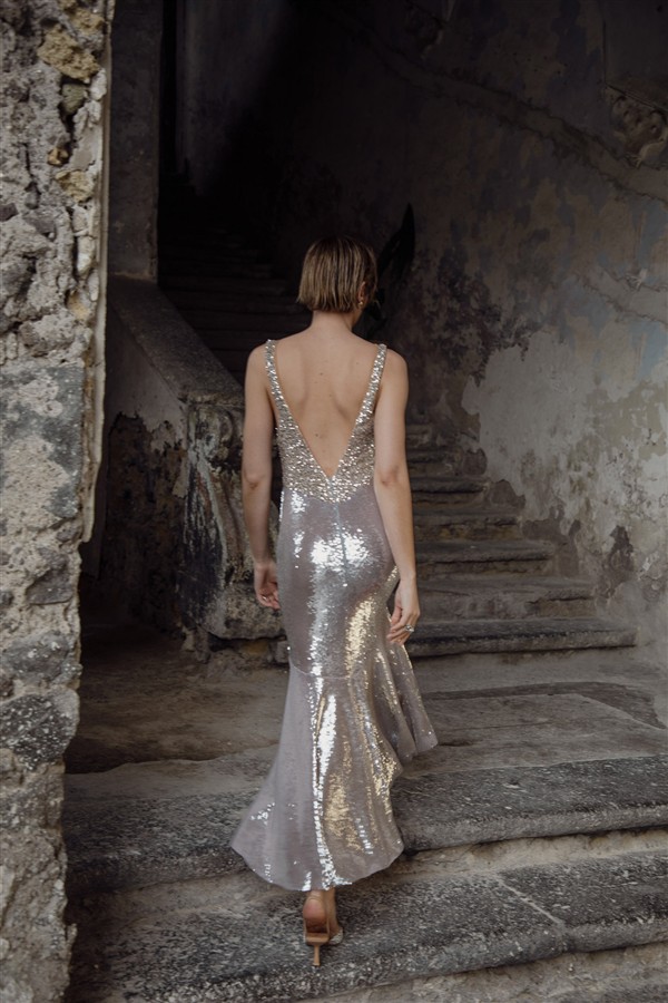 NIDODILEDA WONDER DRESS SILVERY