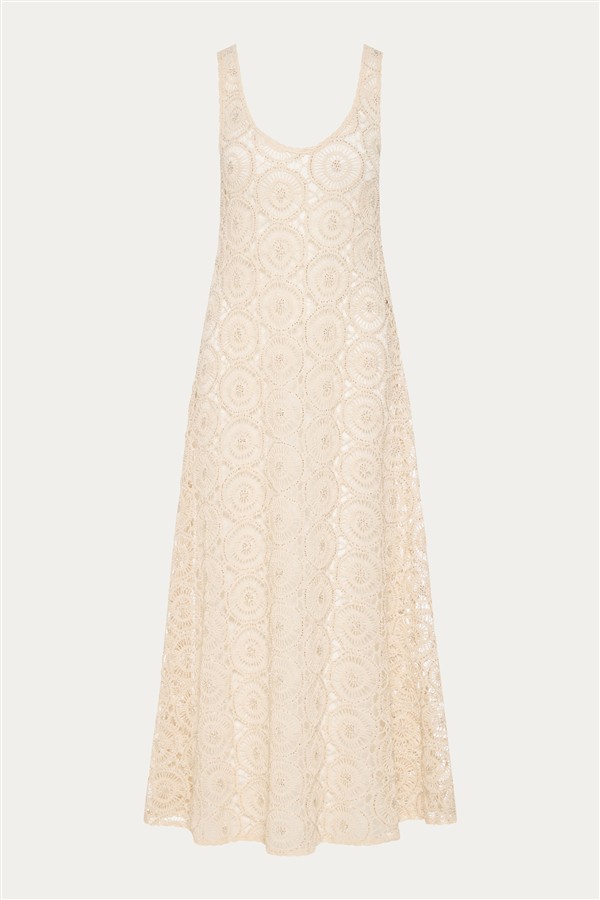 NIDODILEDA YSELLA DRESS OFF WHITE