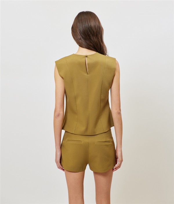 SUNSETGO NONI BLOUSE OLIVE