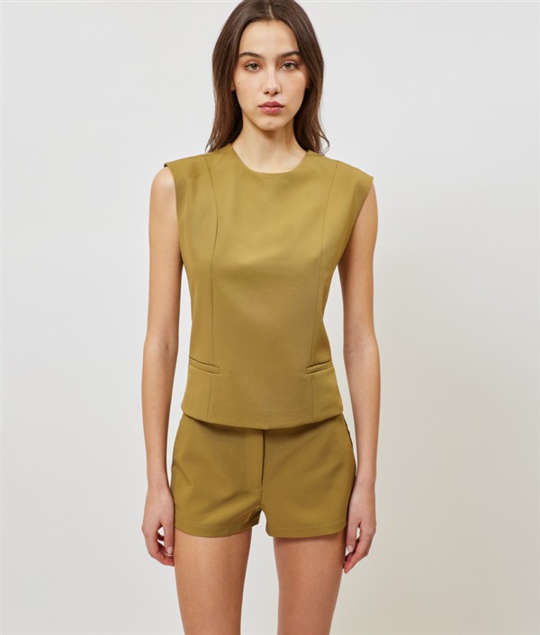SUNSETGO NONI BLOUSE OLIVE
