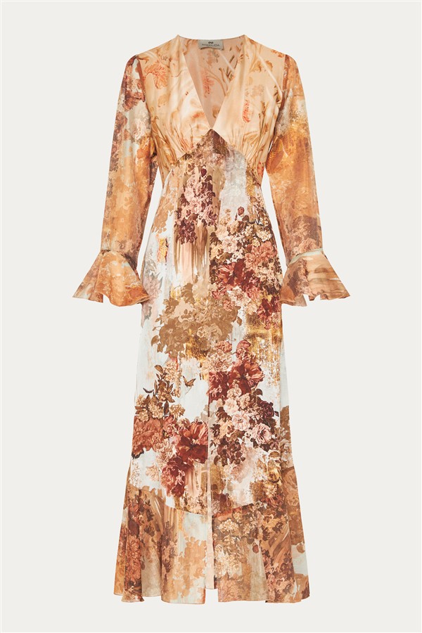 NIDODILEDA NOVEL DRESS PRINTED