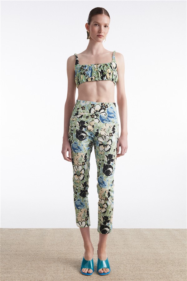 NR ALICE TOP FLORAL BLUE