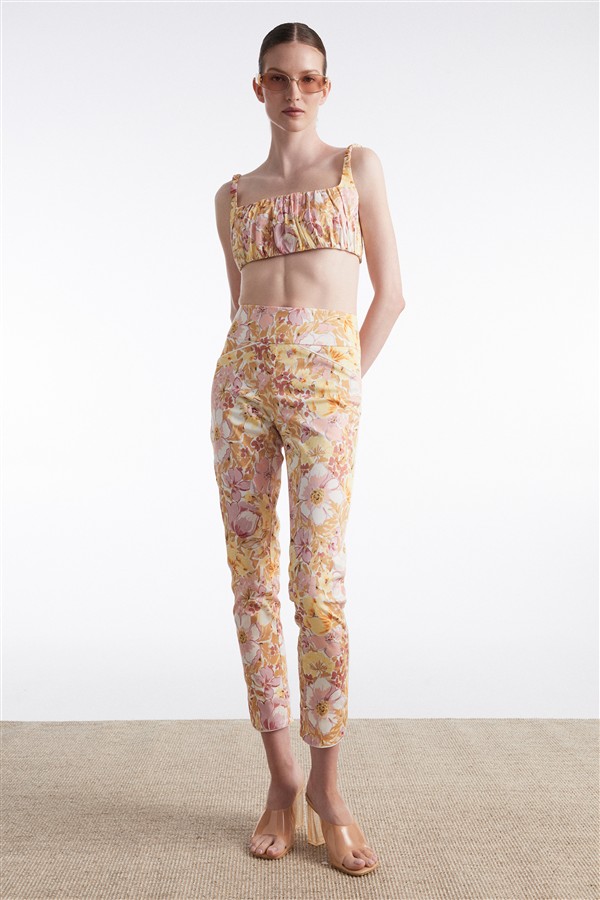 NR ALICE TROUSERS FLORAL RINK
