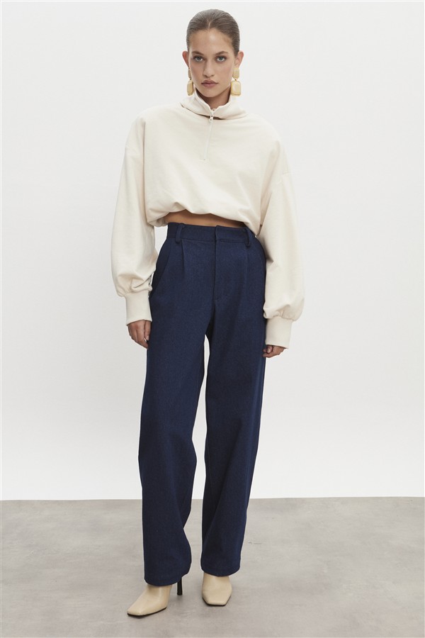 NR AMERICA DENIM TROUSERS DARK BLUE
