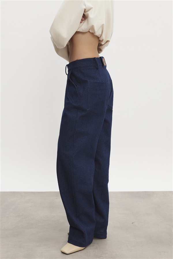 NR AMERICA DENIM TROUSERS DARK BLUE