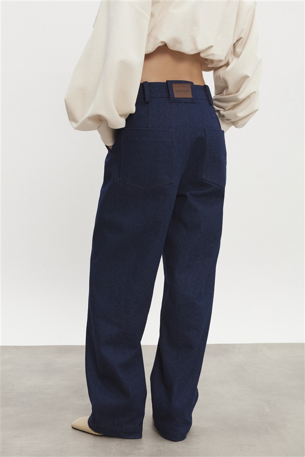 NR AMERICA DENIM TROUSERS DARK BLUE