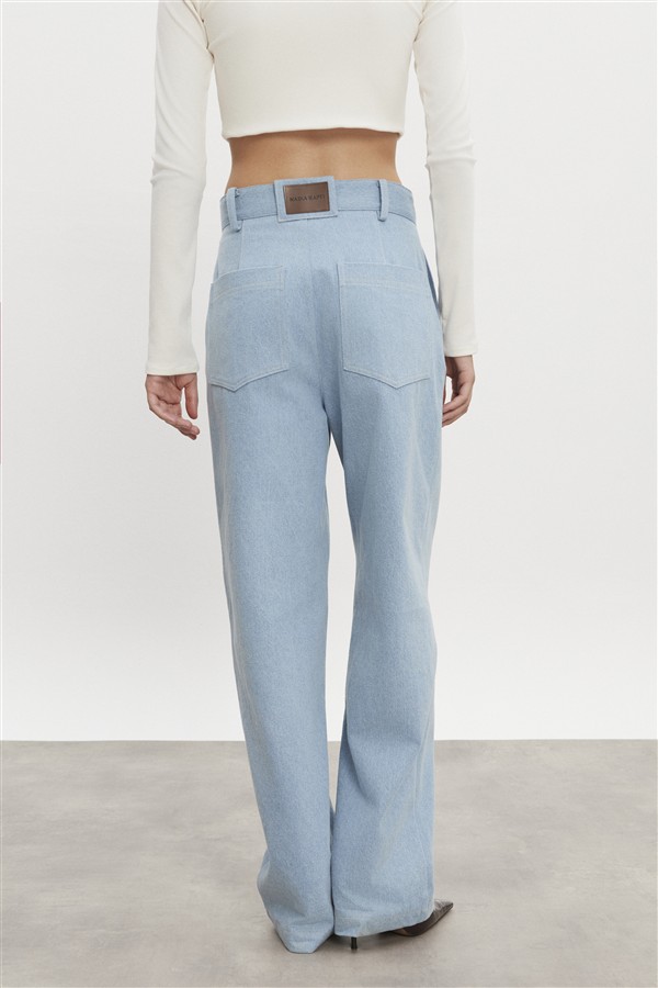 NR AMERICA DENIM TROUSERS LIGHT BLUE