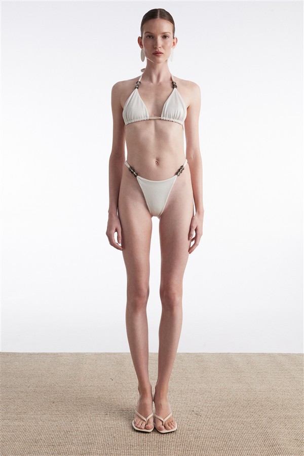 NR ANNA BIKINI BEIGE/WHIT