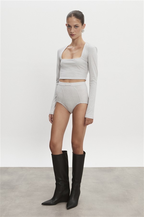 NR BITE BRIEFS GREY-MELANGE