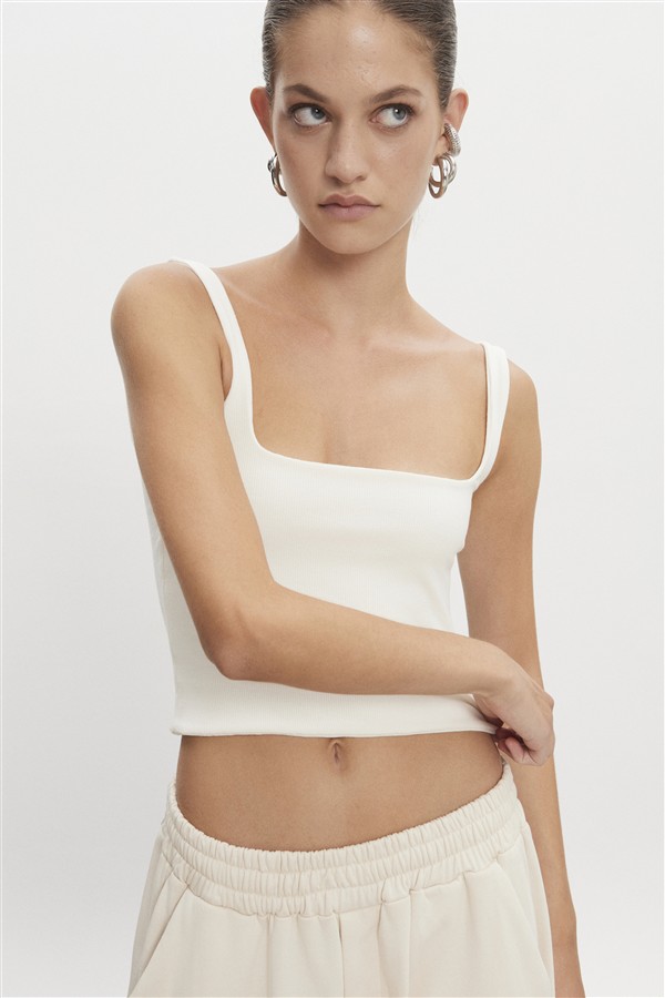NR BITE TOP OFF WHITE