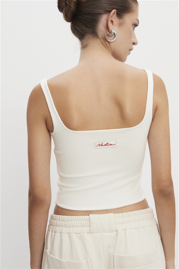 NR BITE TOP OFF WHITE
