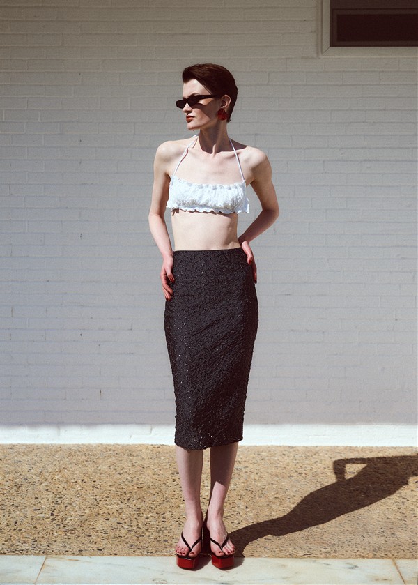 NR BLACK PEARL SKIRT BLACK