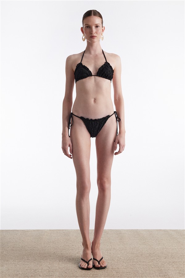 NR BLACK PEARL TRIANGLE BIKINI BLACK