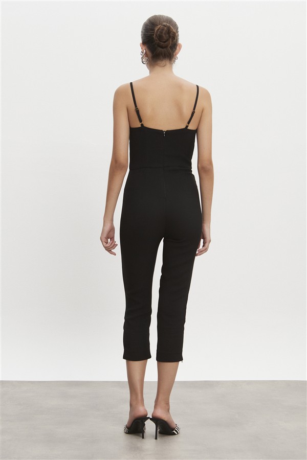 NR CALIFORNIA CAPRI JUMPSUIT BLACK