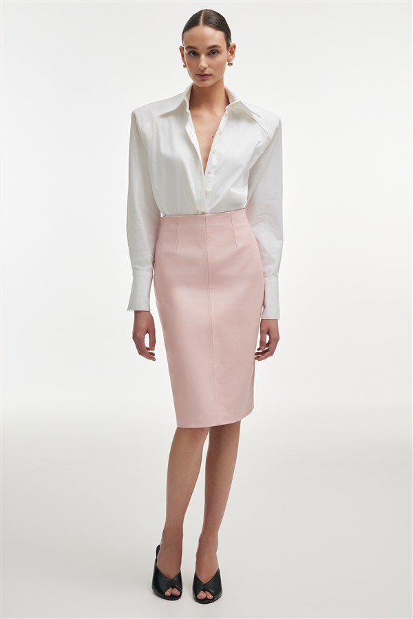 NR CANDY LEATHER SKIRT