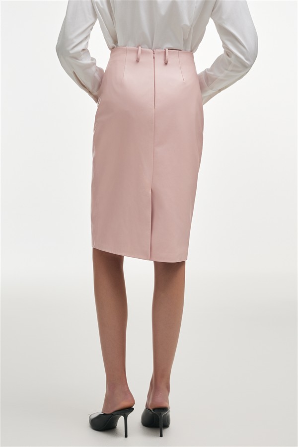 NR CANDY LEATHER SKIRT