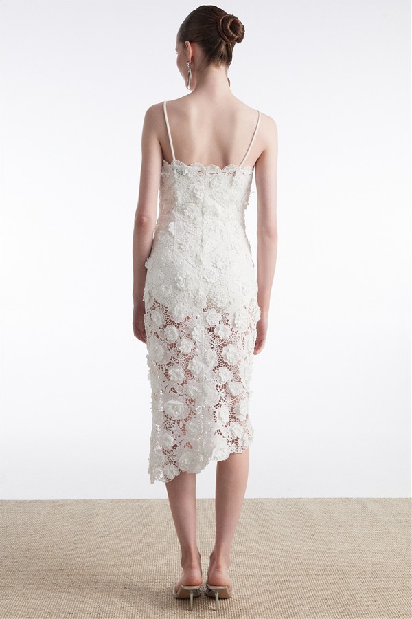 NR CHARLOTTE DRESS WHITE