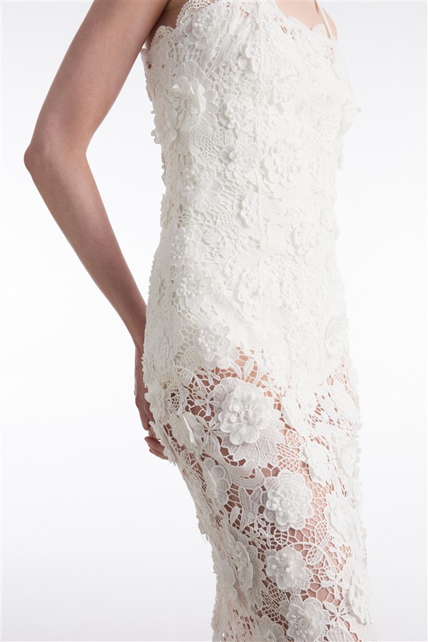 NR CHARLOTTE DRESS WHITE