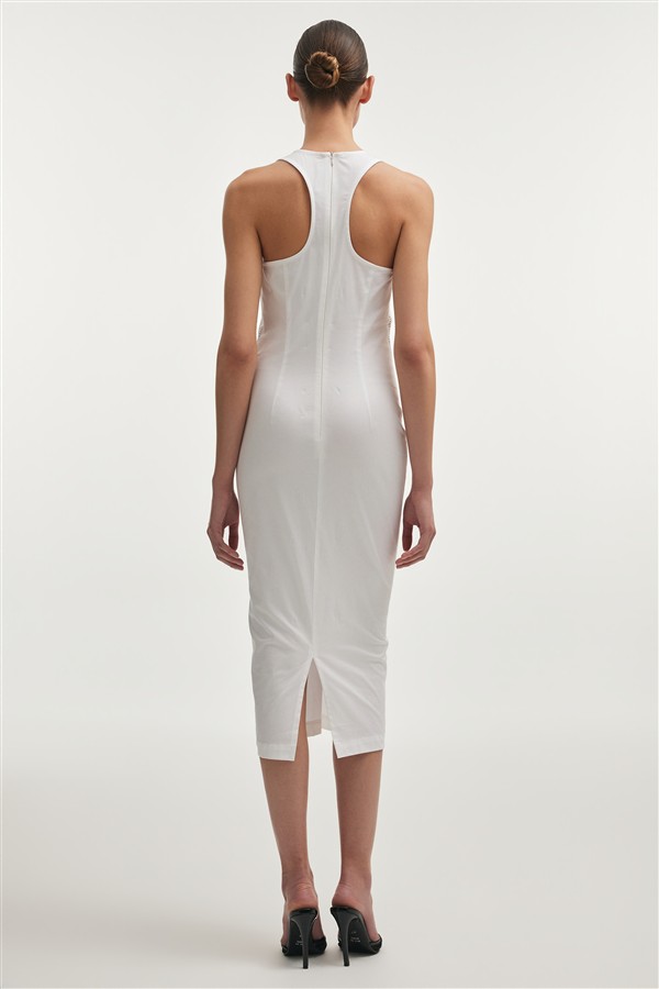 NR DAMA DRESS WHITE