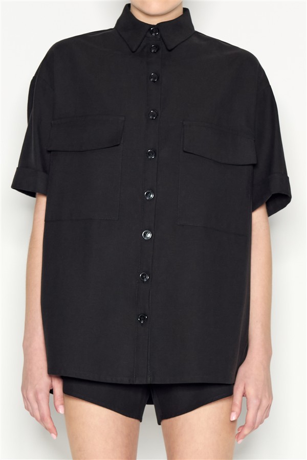 NR DESERT SHIRT M/W BLACK