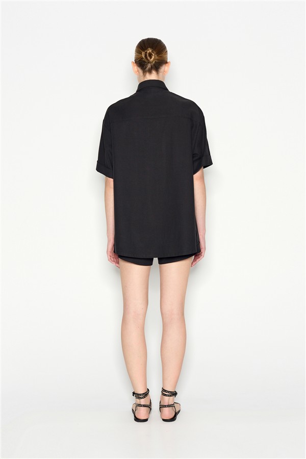NR DESERT SHIRT M/W BLACK
