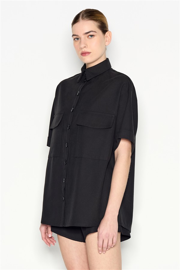 NR DESERT SHIRT M/W BLACK