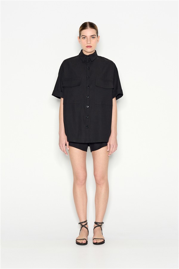 NR DESERT SHIRT M/W BLACK