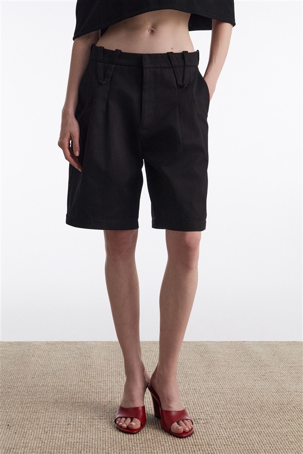NR DOLLY BERMOUDA M/W BLACK