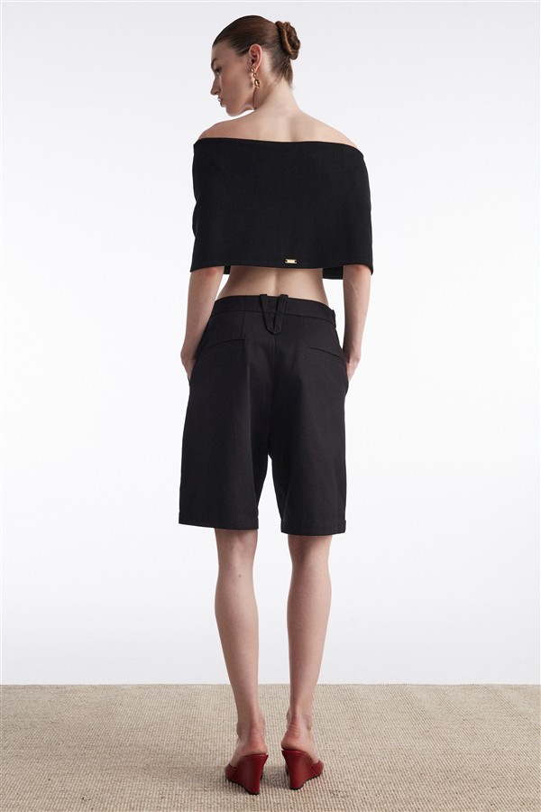 NR DOLLY BERMOUDA M/W BLACK