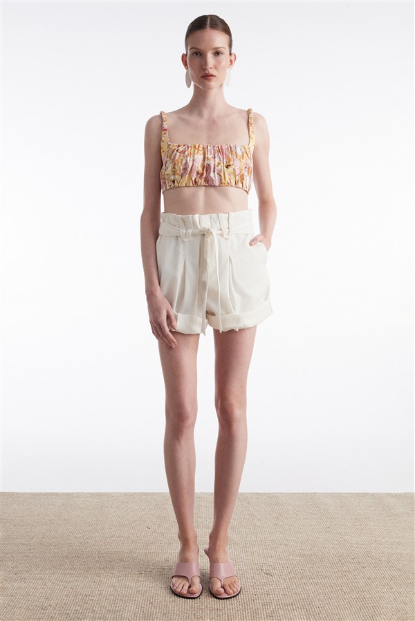 NR DOLLY SHORTS WHITE